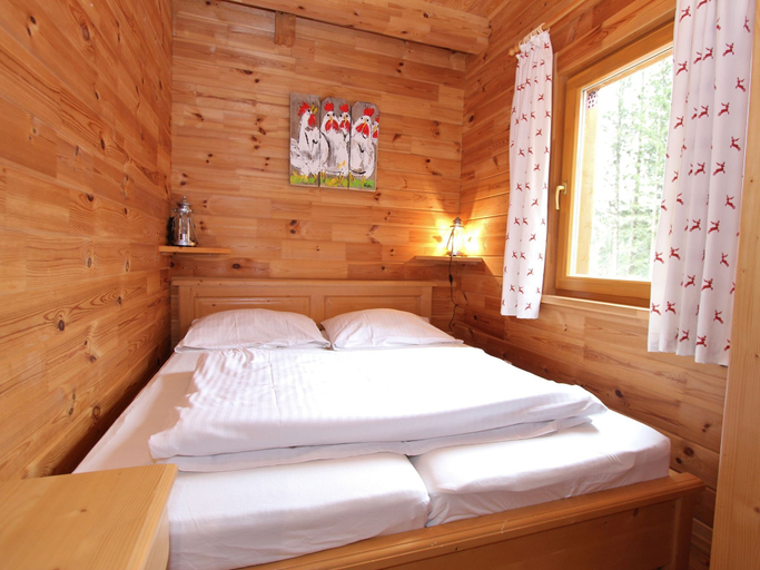 Bedroom 2, Modern Chalet with Hot Tub in Krimml, Zell am See