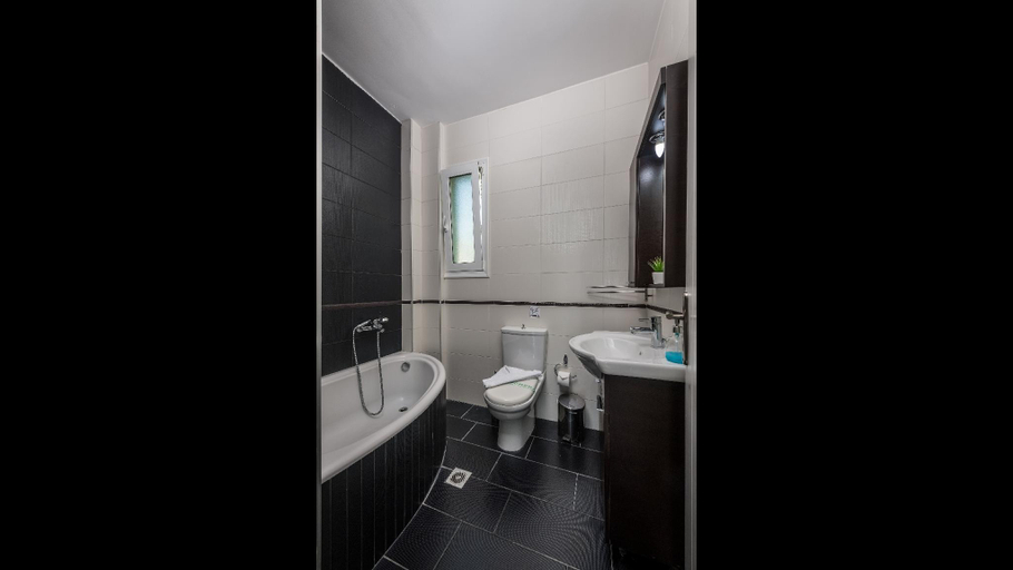 Bathroom 4, Xenos Villa 1 With Private Swimming Pool Near The Sea, South Aegean