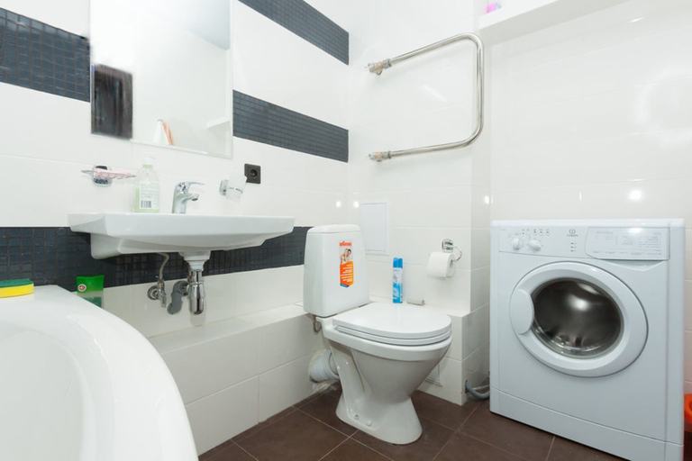 Bathroom 3, Adel Apartments near Grinvich, Ekaterinburg gorsovet