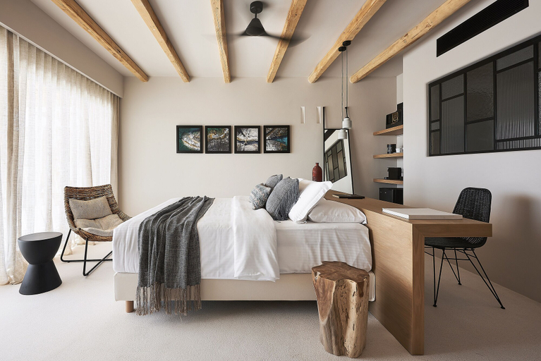 Bedroom 4, Cave Suites, South Aegean