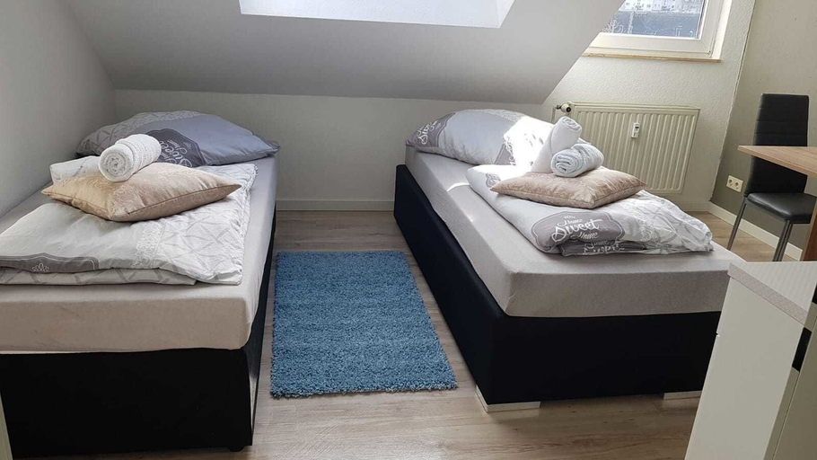 Bedroom 2, - SP Hotels - City-Apartment, Wuppertal