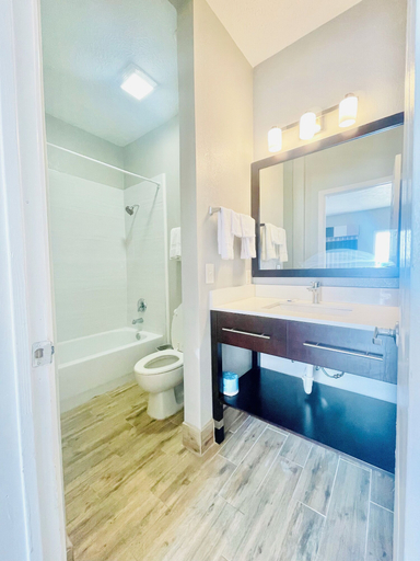 Bathroom, Americas Best Value Inn Arlington, Arlington