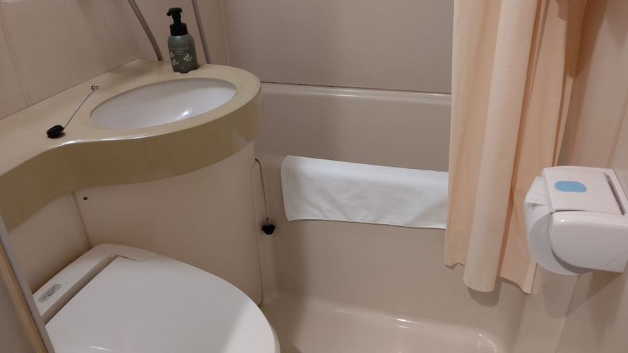 Bathroom 4, Tsuyama Central Hotel Town House, Tsuyama