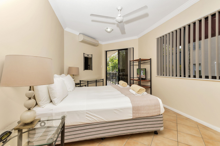 Bedroom 2, Mediterranean Apartments - Unit 4, Cairns