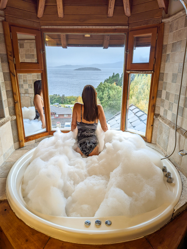 Bathroom 5, Nido del Condor Hotel & Spa, Bariloche