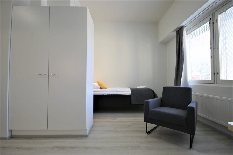 Bedroom 2, Forenom Aparthotel Kuopio, North Savonia