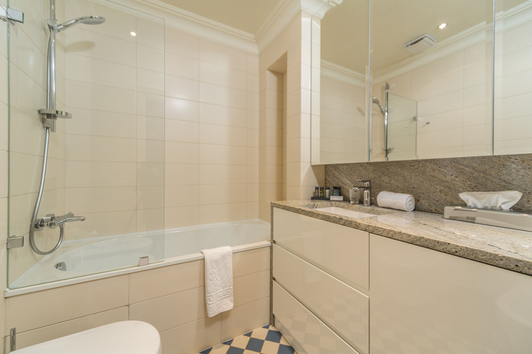 Bathroom 4, Aparthotel Wooden Villa, Riga
