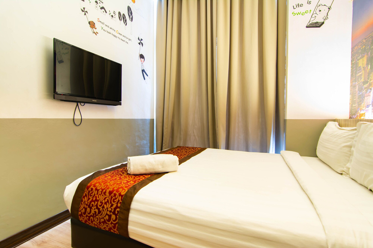 Bedroom 2, Hotel Zamburger Mariam Melaka, Malacca City