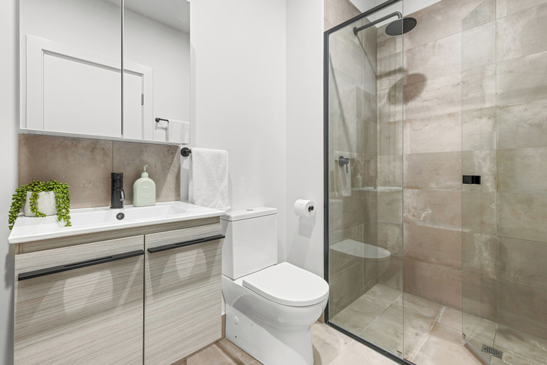 Bathroom 3, Urban Rest Port Adelaide Apartments, Adelaide
