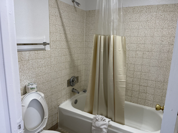 Bathroom 4, Palms Inn & Suites, Los Angeles