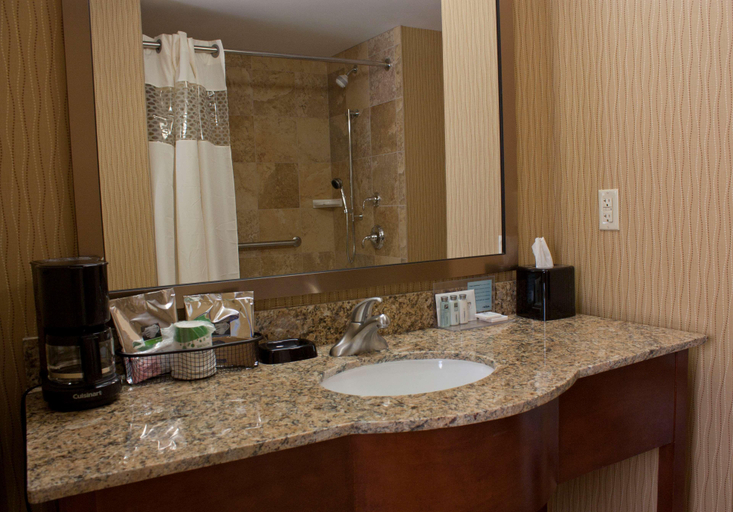 Bathroom 4, Hampton Inn Burlington, Racine