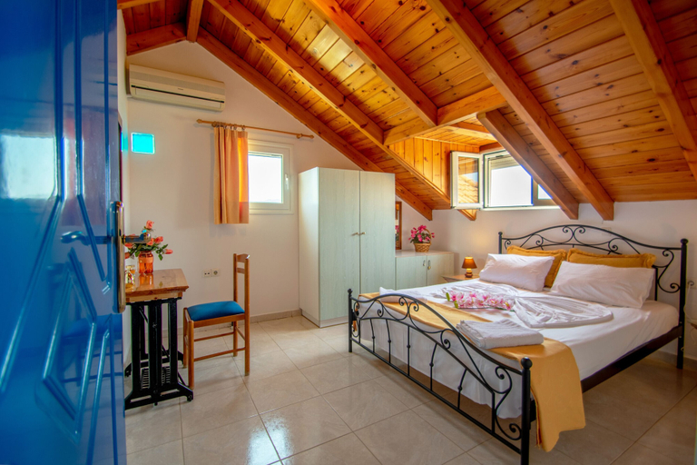 Bedroom 2, George Apartments, Ionian Islands