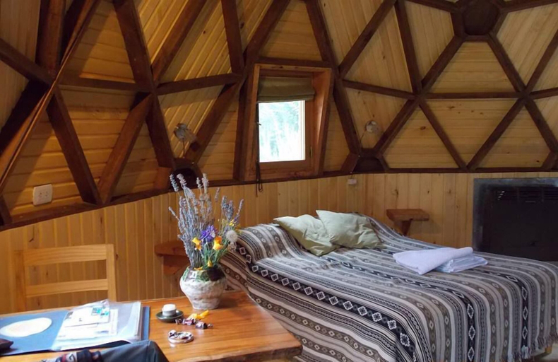 Bedroom 2, Domos Puelo, Cushamen