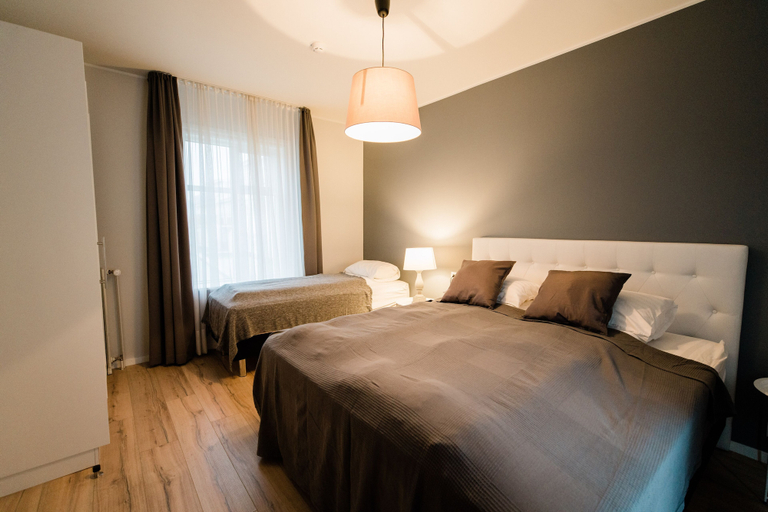 Bedroom 2, Baldur Apartments, Reykjavík
