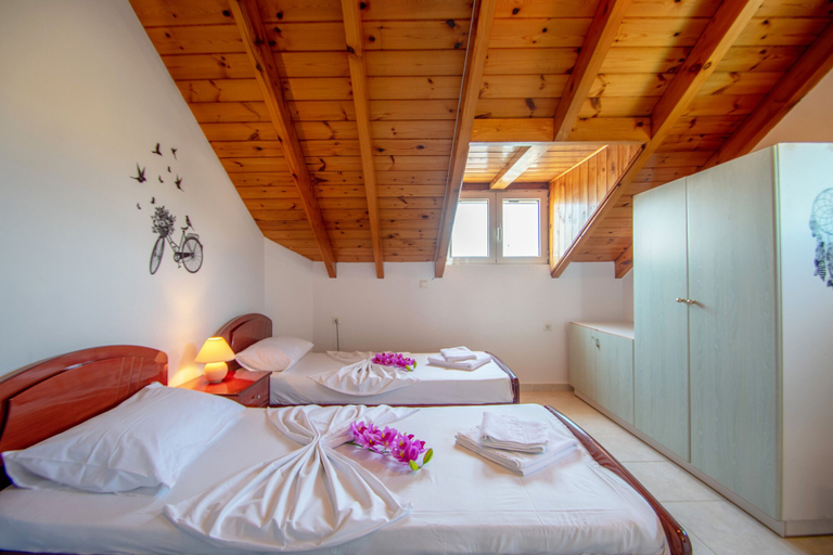 Bedroom 3, George Apartments, Ionian Islands