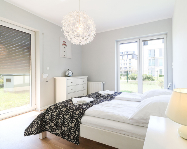 Bedroom 2, Pegaz Apartments by Baltic Home, Świnoujście
