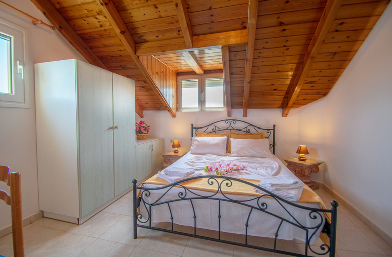 Bedroom 4, George Apartments, Ionian Islands