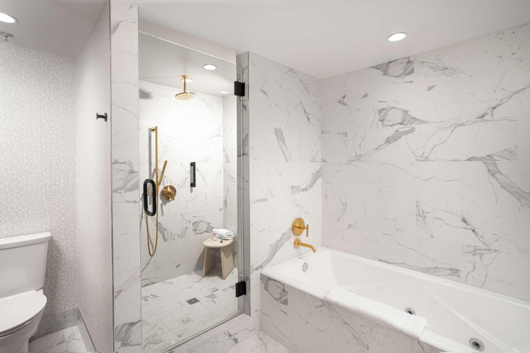 Bathroom 5, Virgin Hotel Las Vegas, Curio Collection by Hilton, Clark