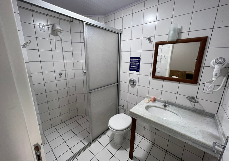 Bathroom 4, Ilha Forte Praia Hotel, Florianopolis
