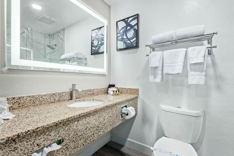 Bathroom 4, Fountain Park Hotel, BW Signature Collection, Maricopa