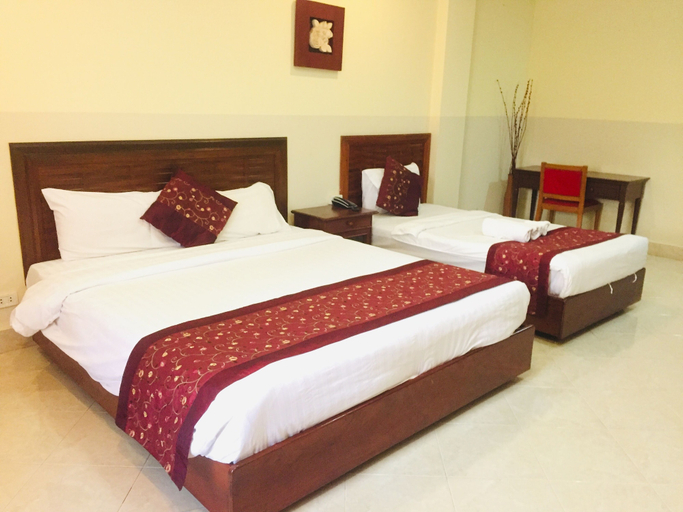 Bedroom 2, New Rose Boutique Hotel, Vientiane