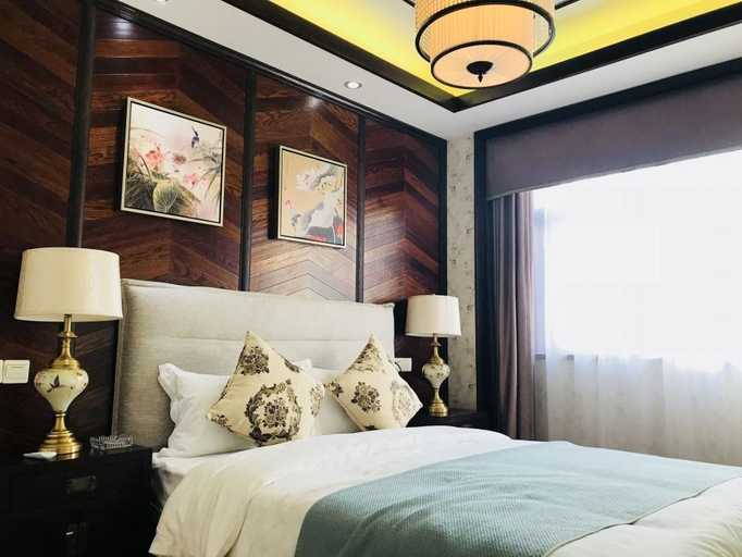 Bedroom 2, The Brigh Eco Hotel Yantai, Yantai