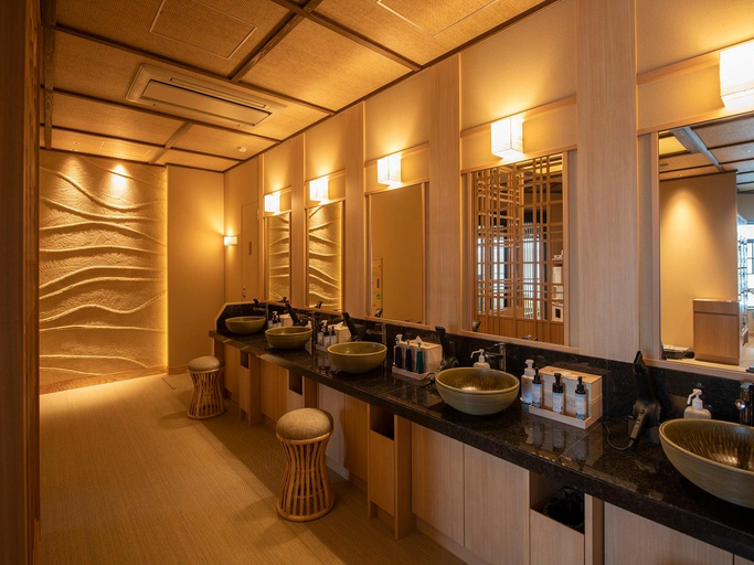 Bathroom 3, Noto Kaishu - Wakura Hot spring, Nanao