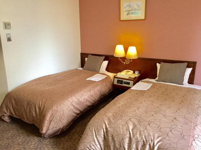 Bedroom 4, Hotel Sunroute Fukushima, Fukushima