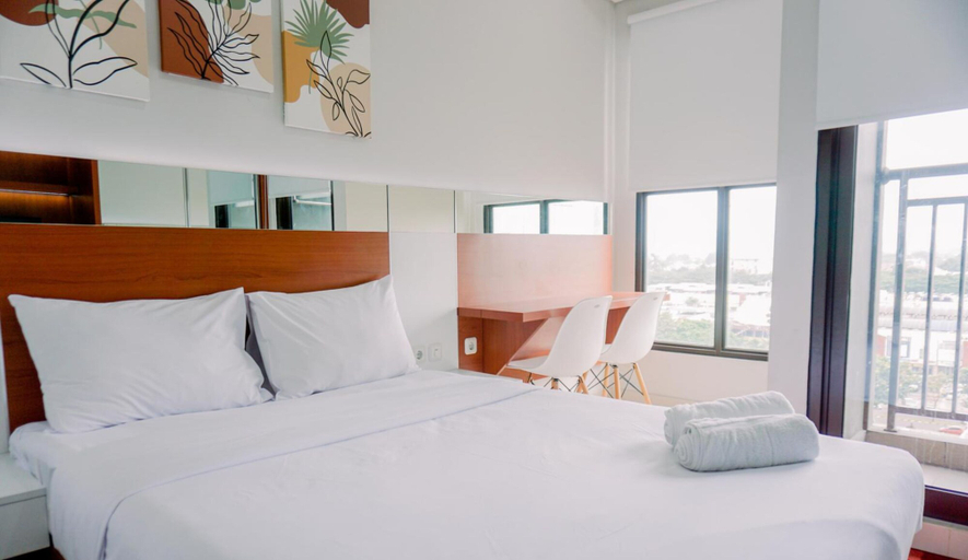 Bedroom 3, Luxury And Modern Studio At Transpark Bintaro Apartment, Tangerang Selatan