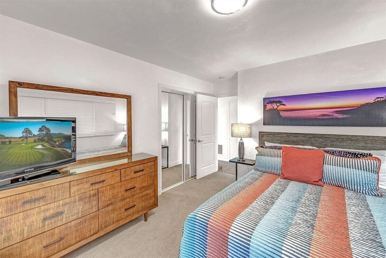 Bedroom 2, Pebble Beach Barking Seals - 5min Walk to the Beach!, Monterey