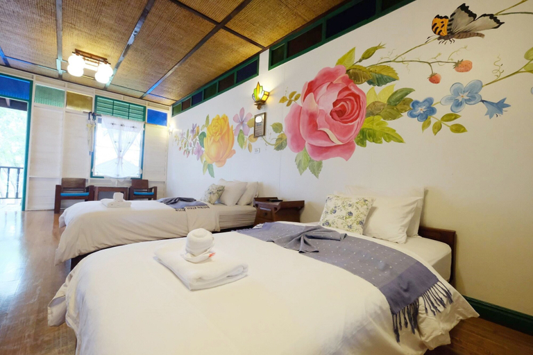 Bedroom 3, Baan Imm Sook Resort, Tha Mai