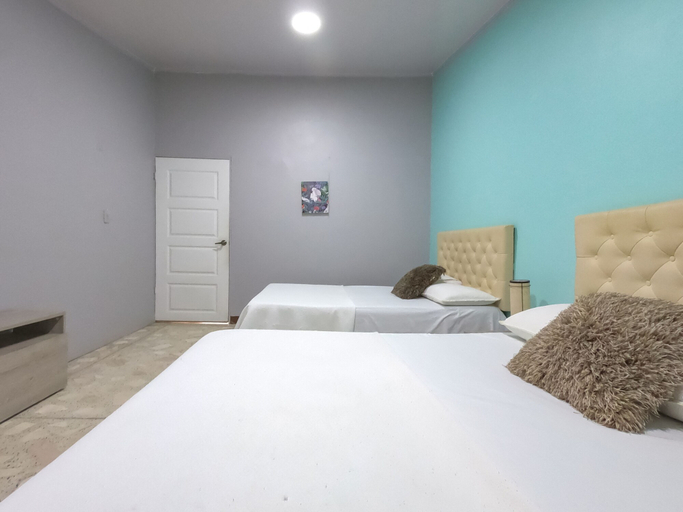 Bedroom 5, PB-T15 HABITACION DOBLE EN BARU CON WIFI, Cartagena de Indias