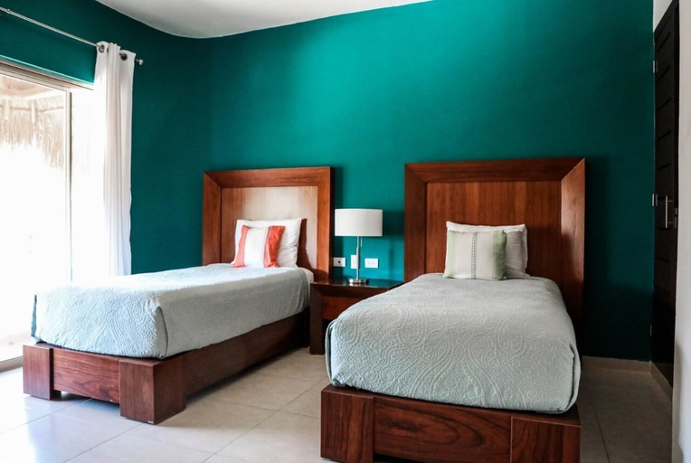 Bedroom 2, Zama Gardens by Salt-Kisses, Cozumel