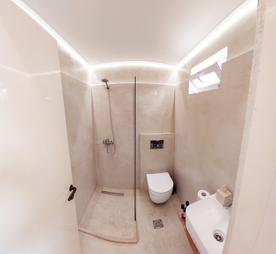 Bathroom, Evergreen Kavos, Ionian Islands