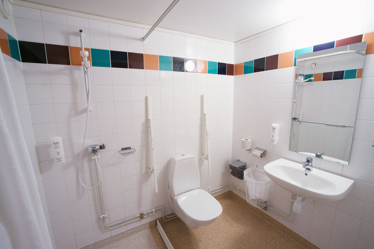 Bathroom, Saxnäsgården Hotell & Konferens, Vilhelmina