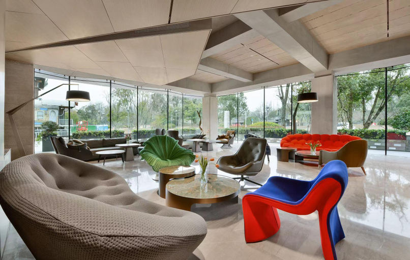 Public Area, Blossom Hill Hotel Yangzhou Slender West Lake, Yangzhou