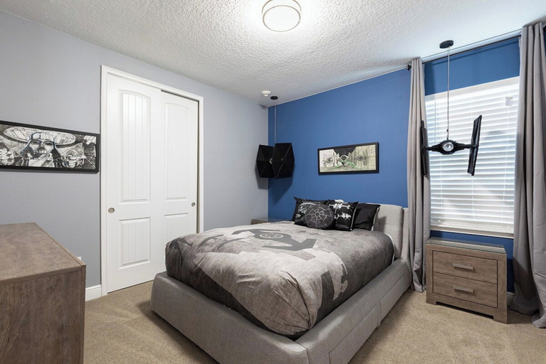 Bedroom 2, Magic Villa in Kissimmee with Private Pool, Osceola