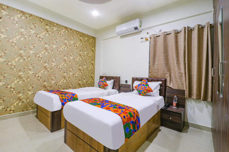 Bedroom 3, FabHotel E City Inn - 3km from Infosys Campus, Bangalore