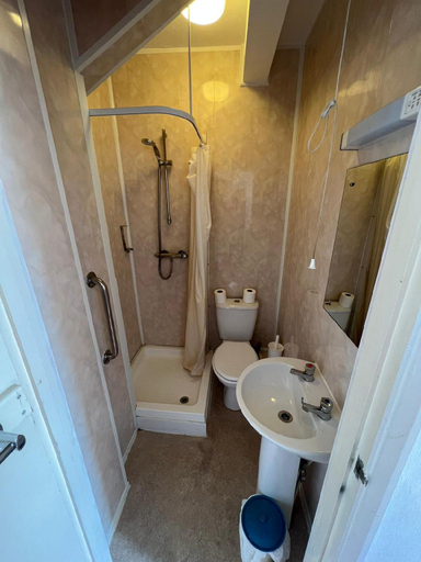 Bathroom 4, Bonair Hotel, Torbay