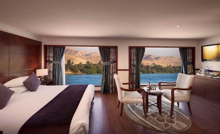 Bedroom 2, Nile Cruise Luxor and Aswan 3 & 4 nights, Luxor