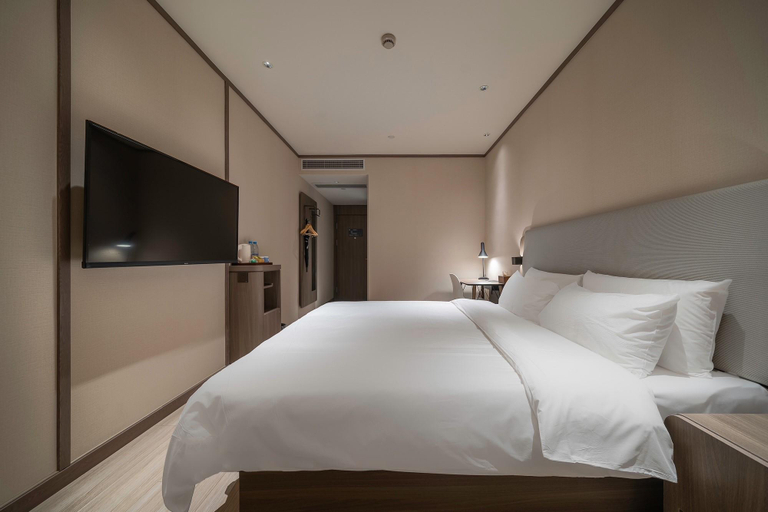 Bedroom, Hanting Hotel  Shanghai Lujiazui Minsheng Road Met, Shanghai