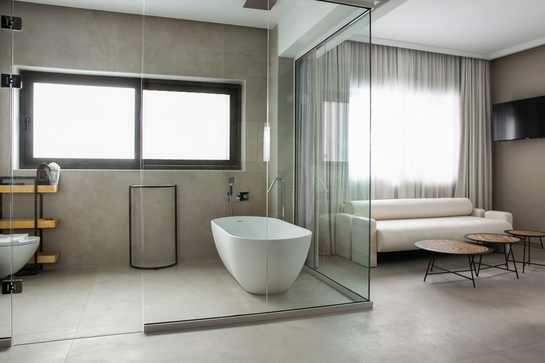 Bathroom 4, Elisabeth Boutique Hotel, Central Macedonia