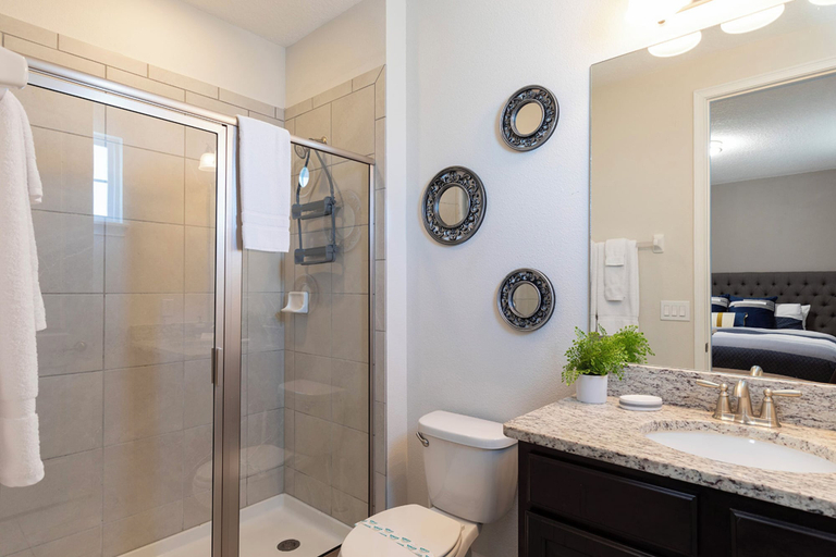 Bathroom 3, Magic Villa in Kissimmee with Private Pool, Osceola