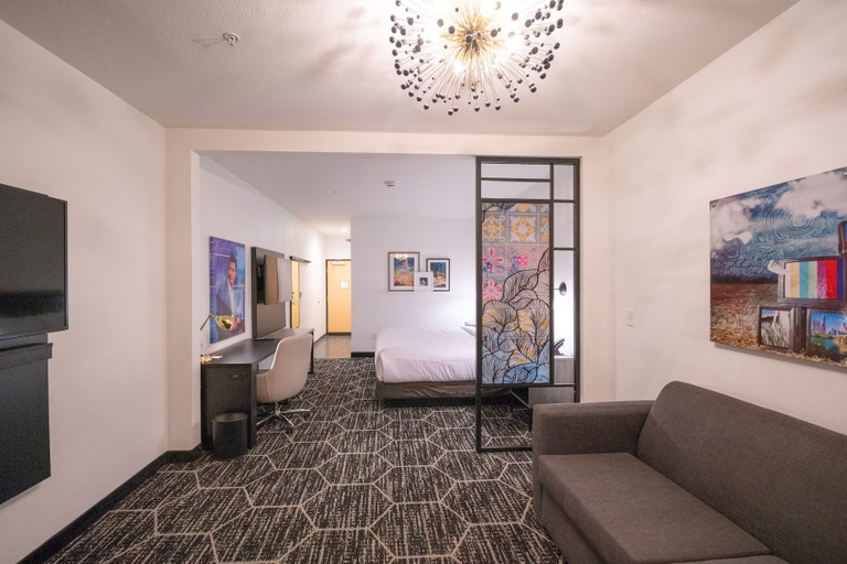 Bedroom 3, La Quinta Inn & Suites Austin Parmer/tech Ridge, Travis