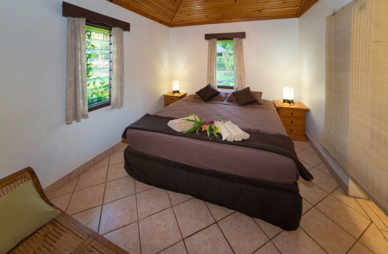 Bedroom 3, Waidroka Bay Resort, Serua