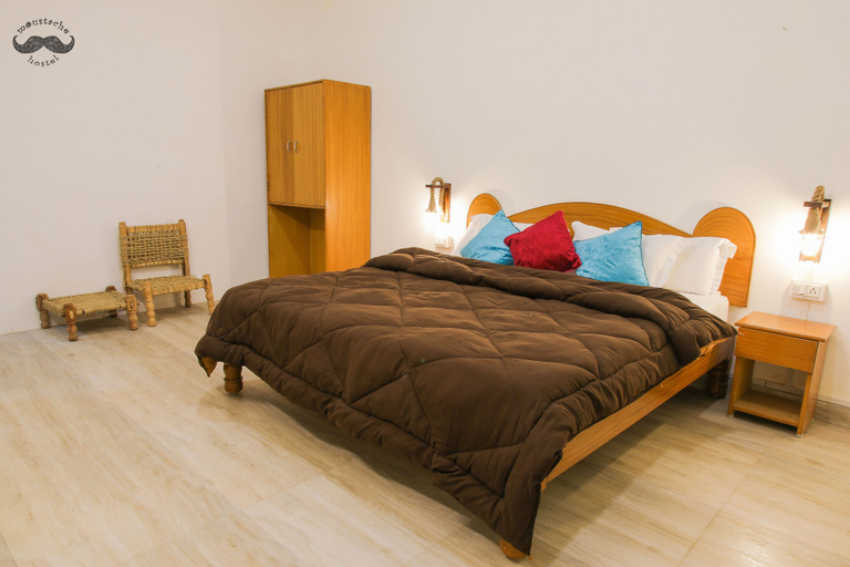 Bedroom 4, Moustache Khajuraho - Hostel, Chhatarpur