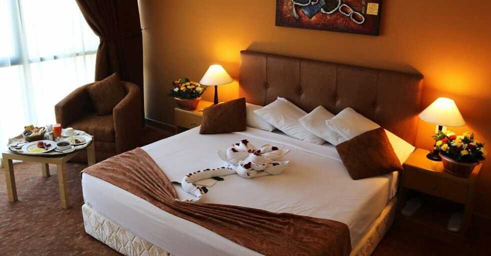 Bedroom 3, Gulf Rose Hotel, Kuwait City