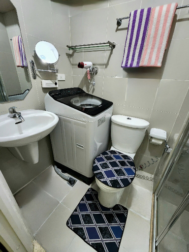 Bathroom 3, Elegant Studio @ Grass Residences 1-5 persons only, Quezon City, Quezon City