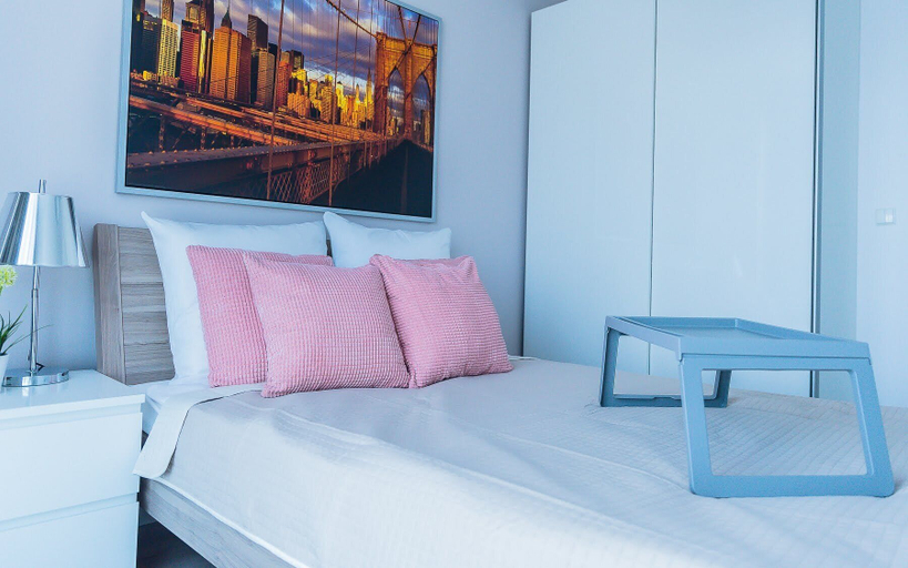 Bedroom 2, Easy Rent Apartments - SKY, Lublin City