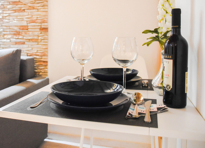 Food & Drinks, Cosy flat with balcony, Budapesti